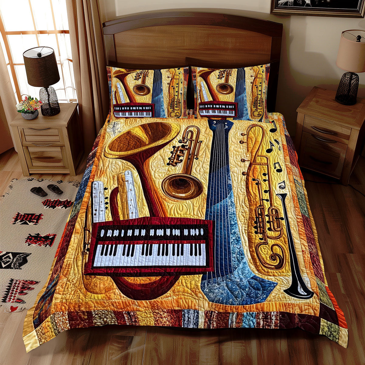 Musical Instrument WJ0411029CL Duvet Cover Set