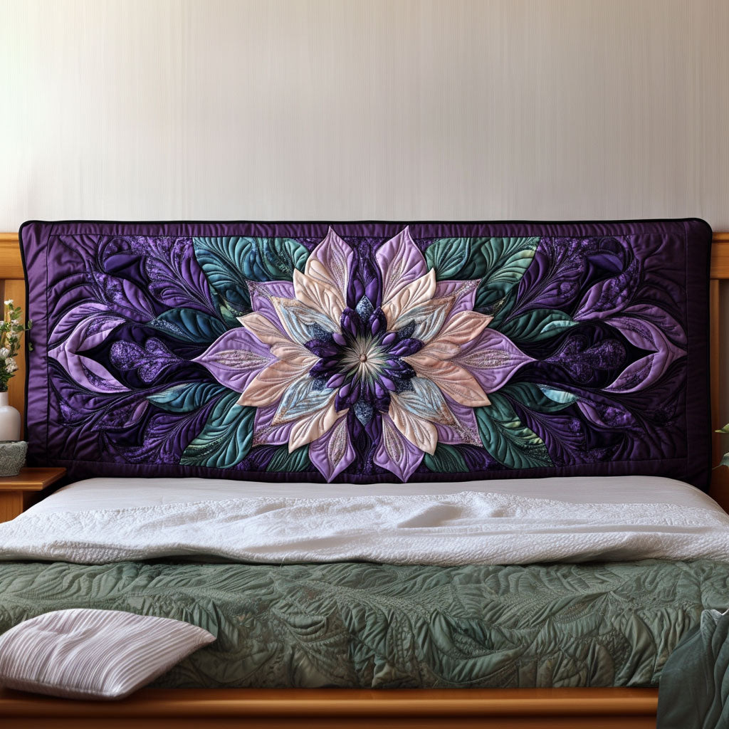 Eternal Petal Mandala KL2412020CL Quilted Headboard Slipcover