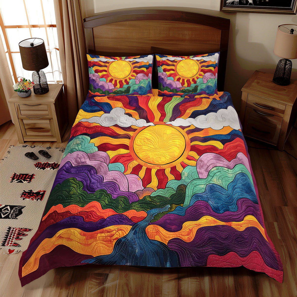Colorful Sky WJ1710028CL Duvet Cover Set