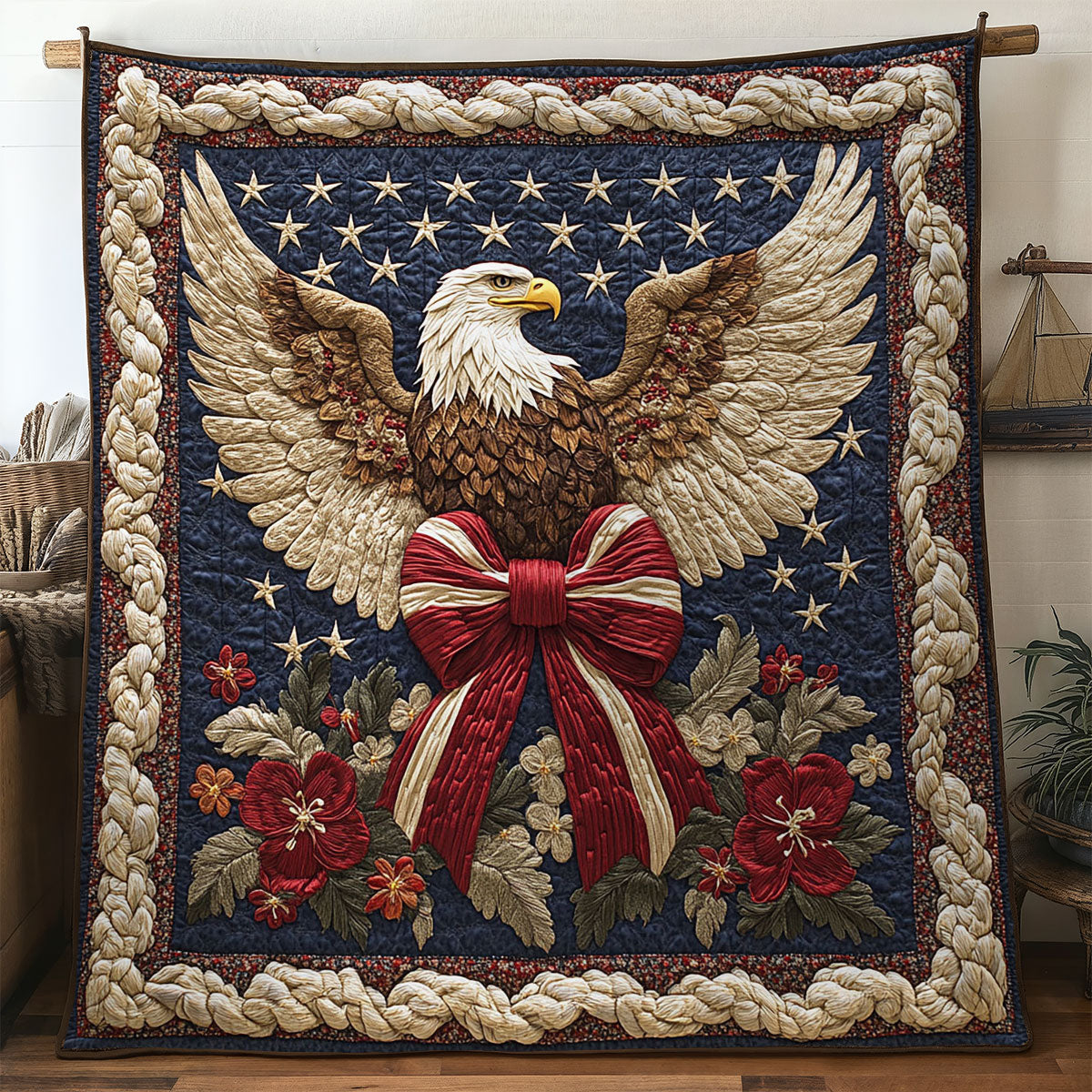 Bald Eagle Legacy WN1206025CL Quilt