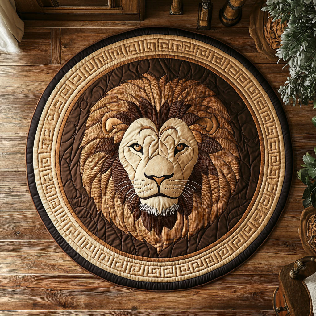 Valor Lion WN1807101CL Quilted Round Mat