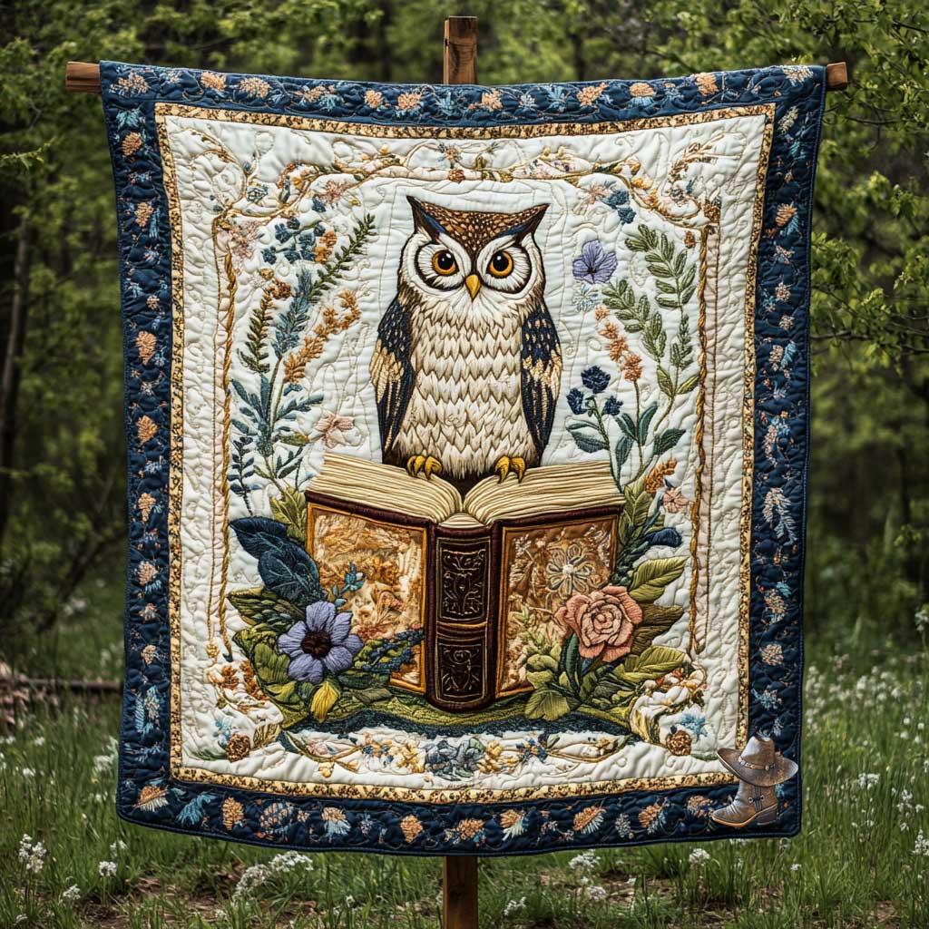 Owl Knowledge Guard WP0212033CL Quilt