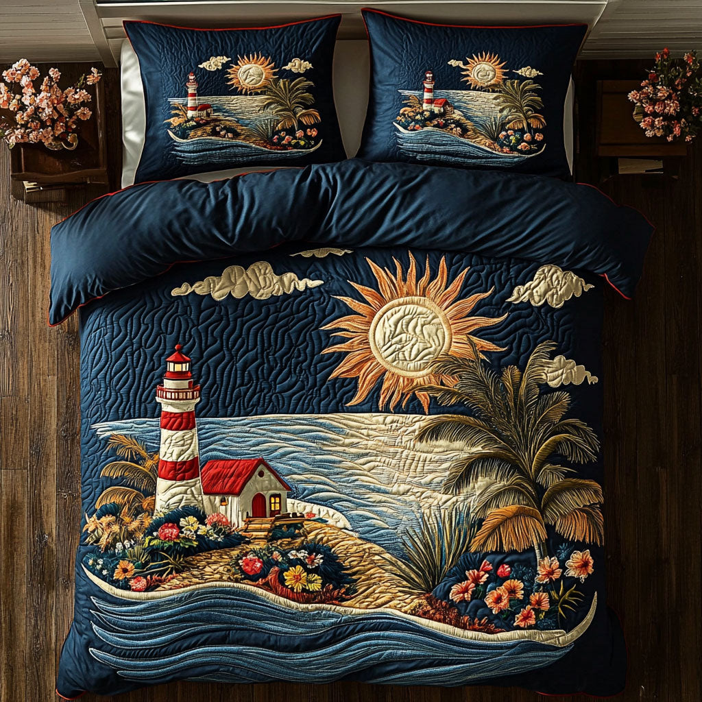 Tropical Shore Light WX0507040CL Duvet Cover Set