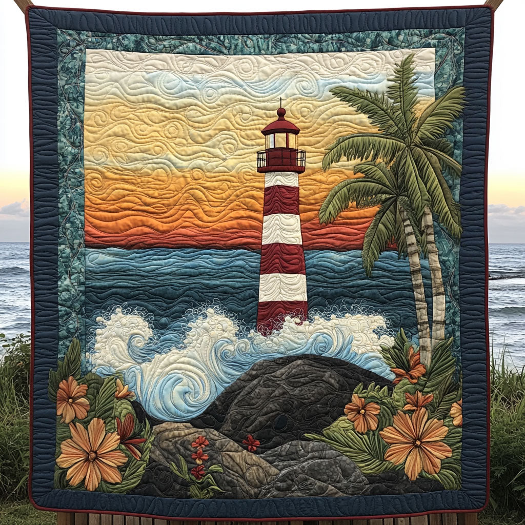 Lighthouse Scenery DH0810015CL Quilt