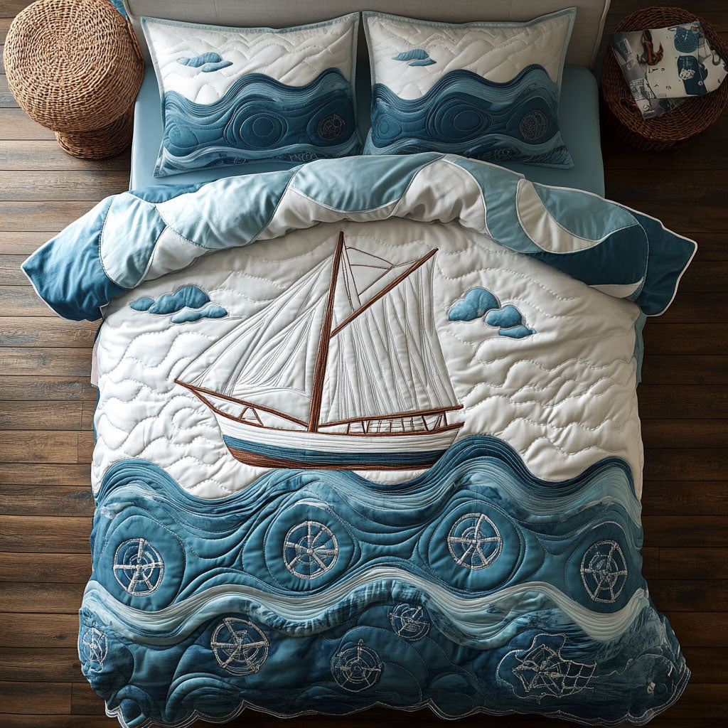 Silver Tides CP0508059CL Duvet Cover Set