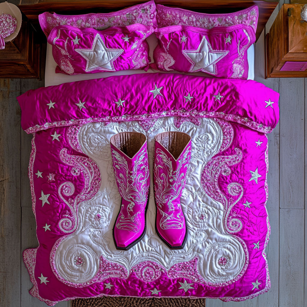 Disco Cowgirl Sparkle WY2006018CL Duvet Cover Set