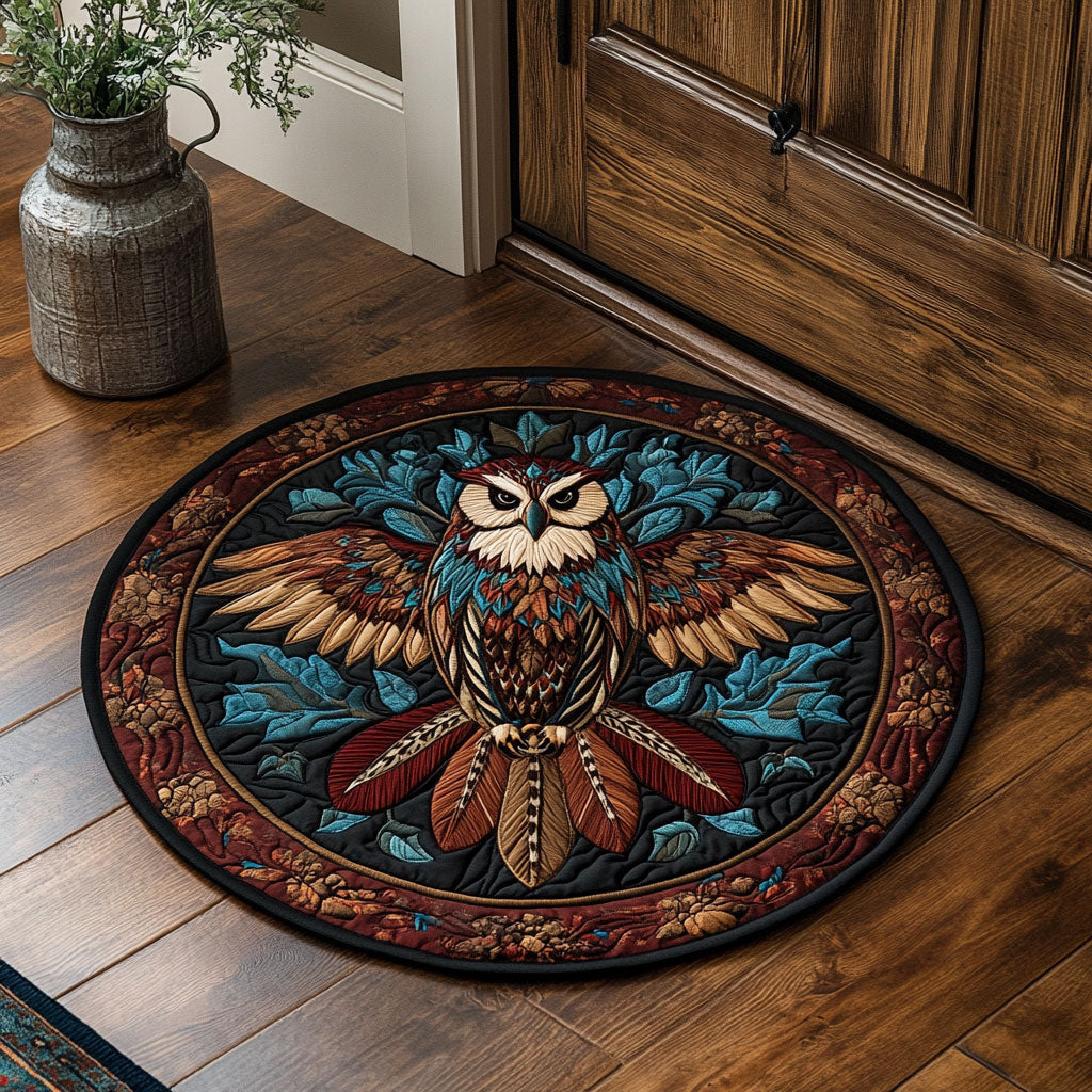Silent Watcher CM0406040CL Quilted Round Mat