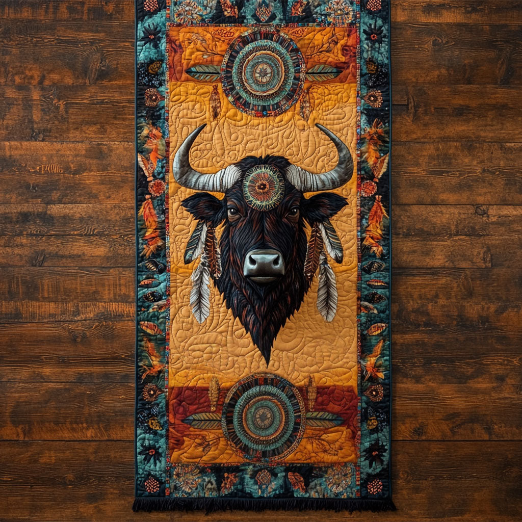 Plains Guardian CM2205042CL Quilted Table Runner