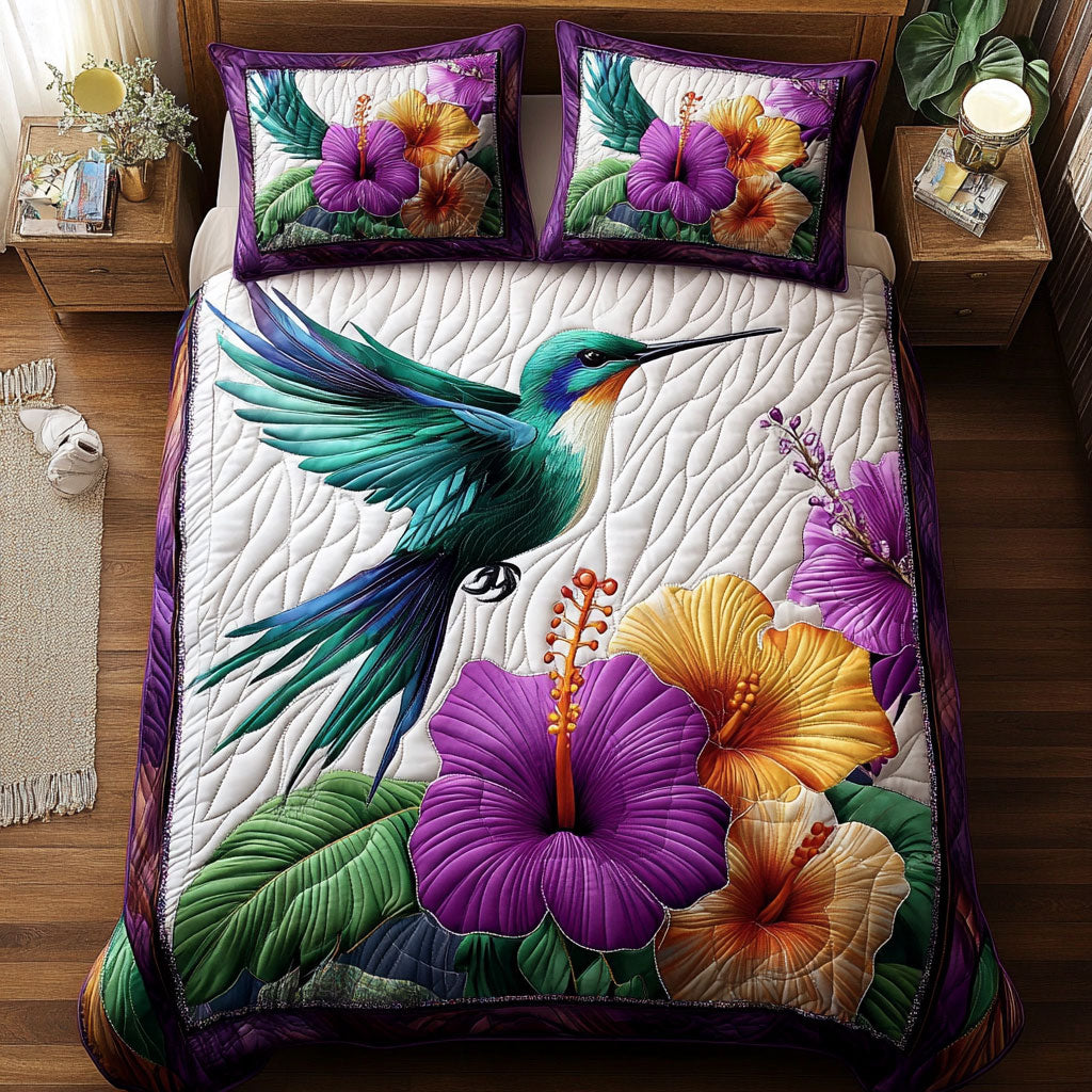 Majestic Hummingbird WJ1505014CL Duvet Cover Set