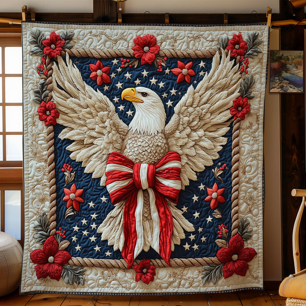 Bald Eagle Anthemlight WN1206003CL Quilt