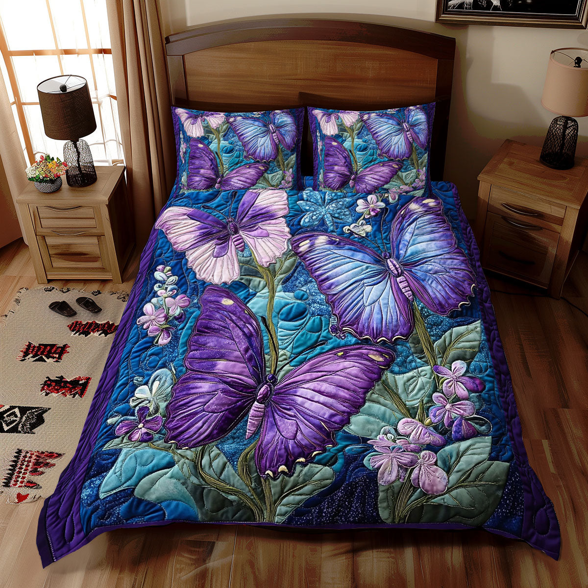 Dreamy Butterfly WX2012074CL Duvet Cover Set