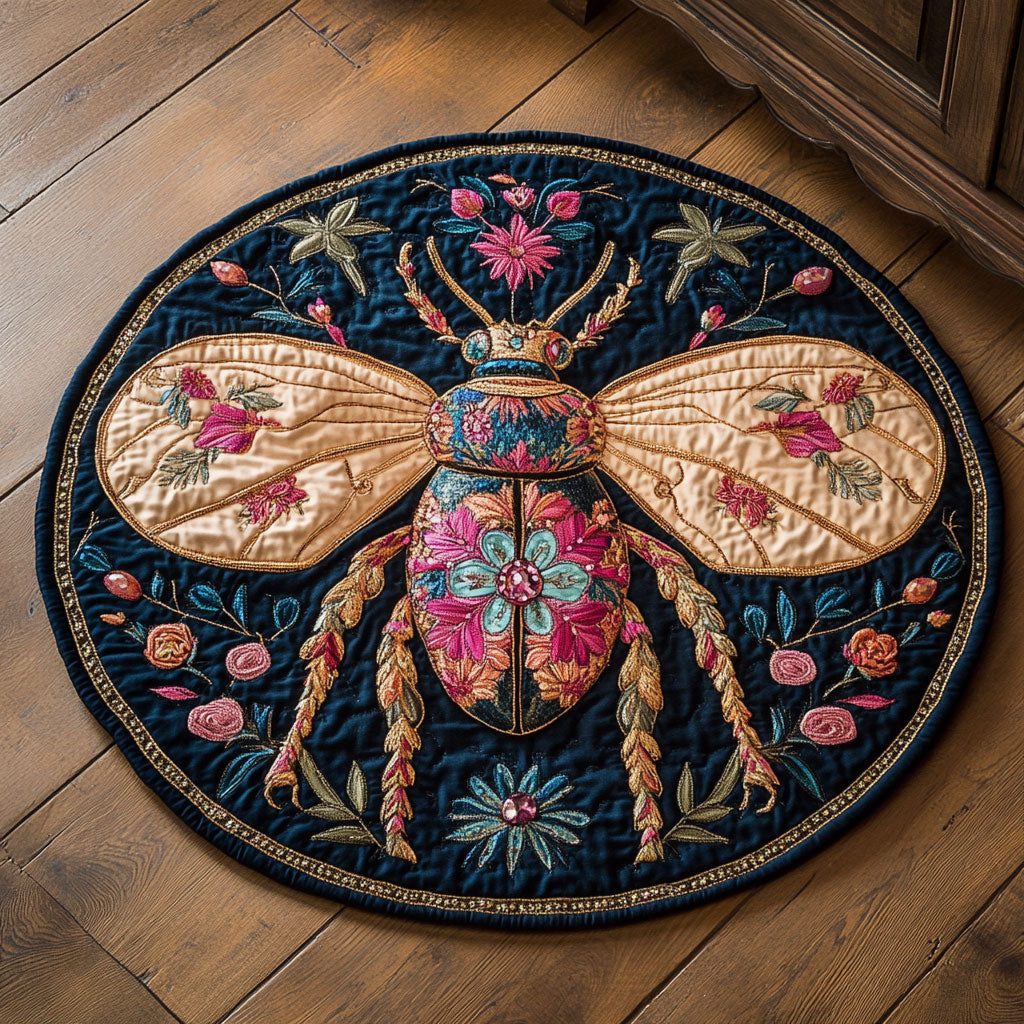 Beauty Bug CP2905007CL Quilted Round Mat