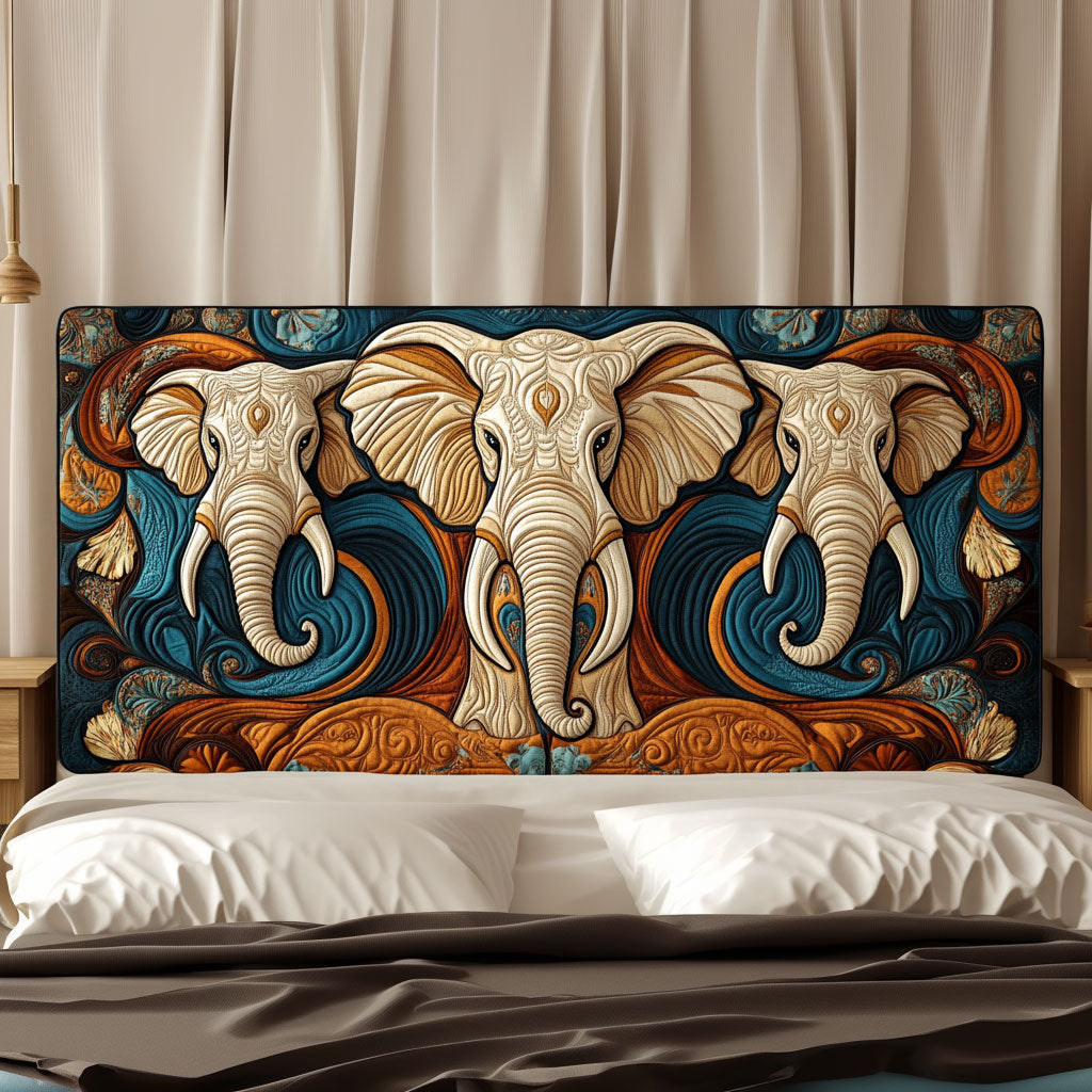 Elephant Souls KL3112015CL Quilted Headboard Slipcover
