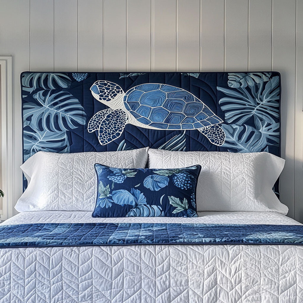 Tideflow Turtle WN3012048CL Quilted Headboard Slipcover