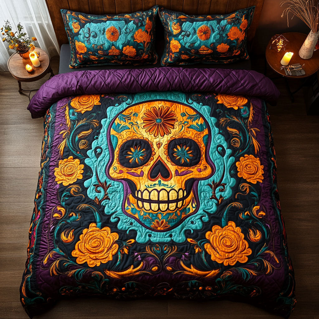 Marigold Mask WJ2308019CL Duvet Cover Set