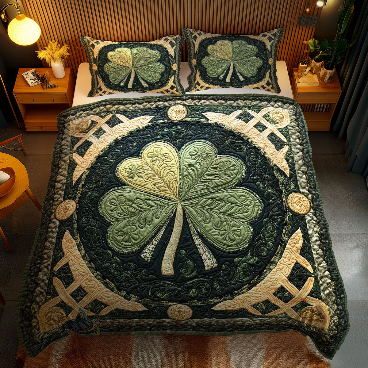Lucky Leaf Harmony WN1212064CL Duvet Cover Set