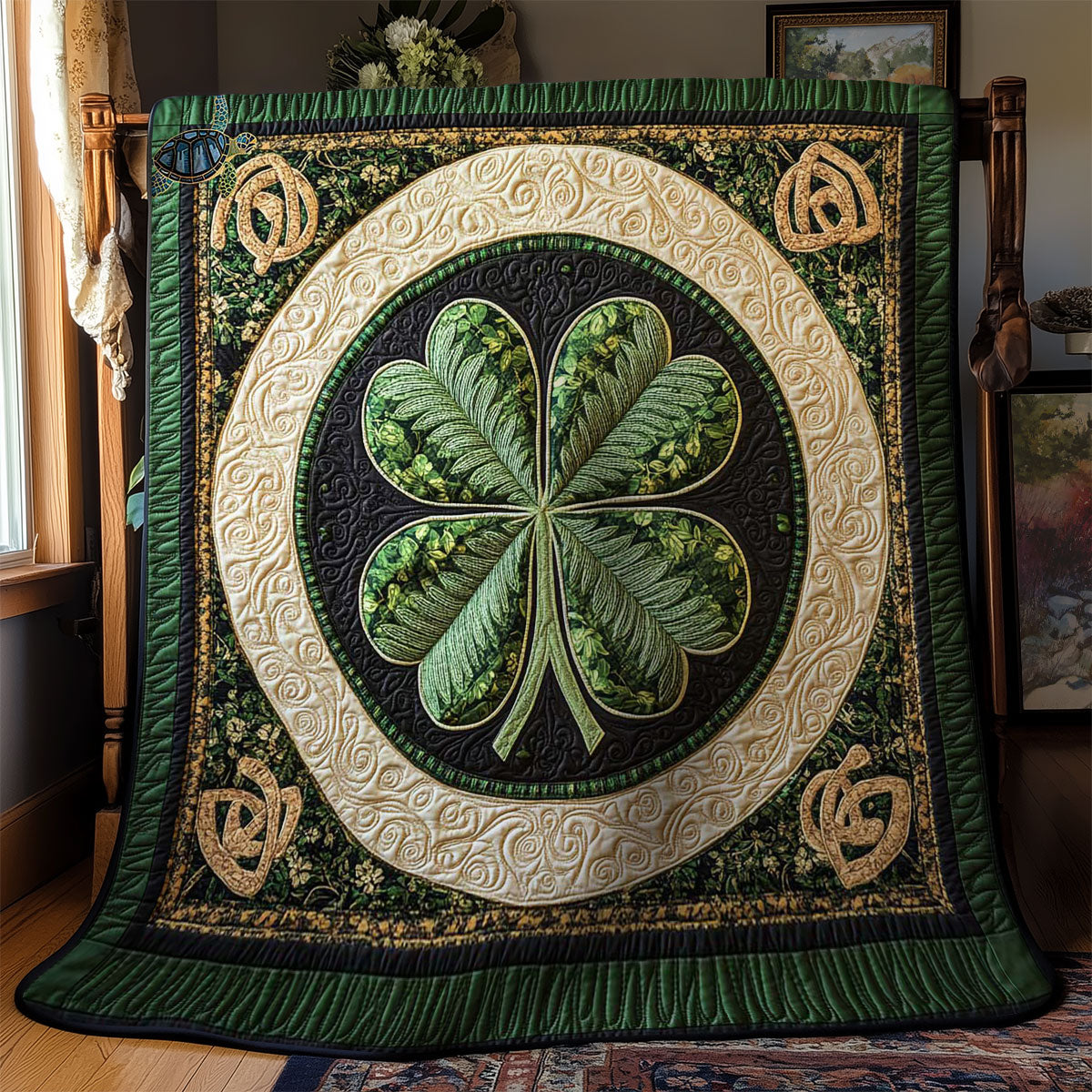 Lucky Treasure Leaf WN1212030CL Quilt