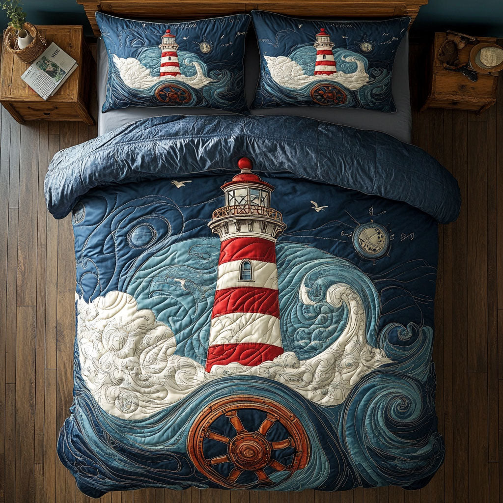 Light House Wave CP2805037CL Duvet Cover Set