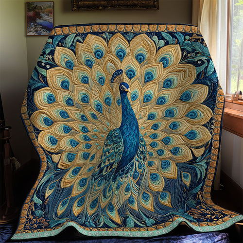 Pretty Peacock WX2312039CL Quilt