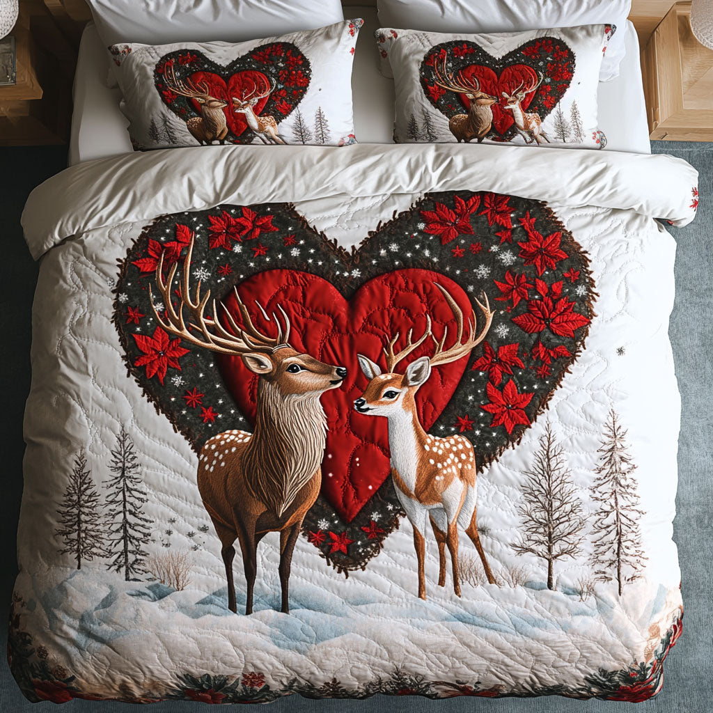 Woodland Deer Affection CW0801055CL Duvet Cover Set