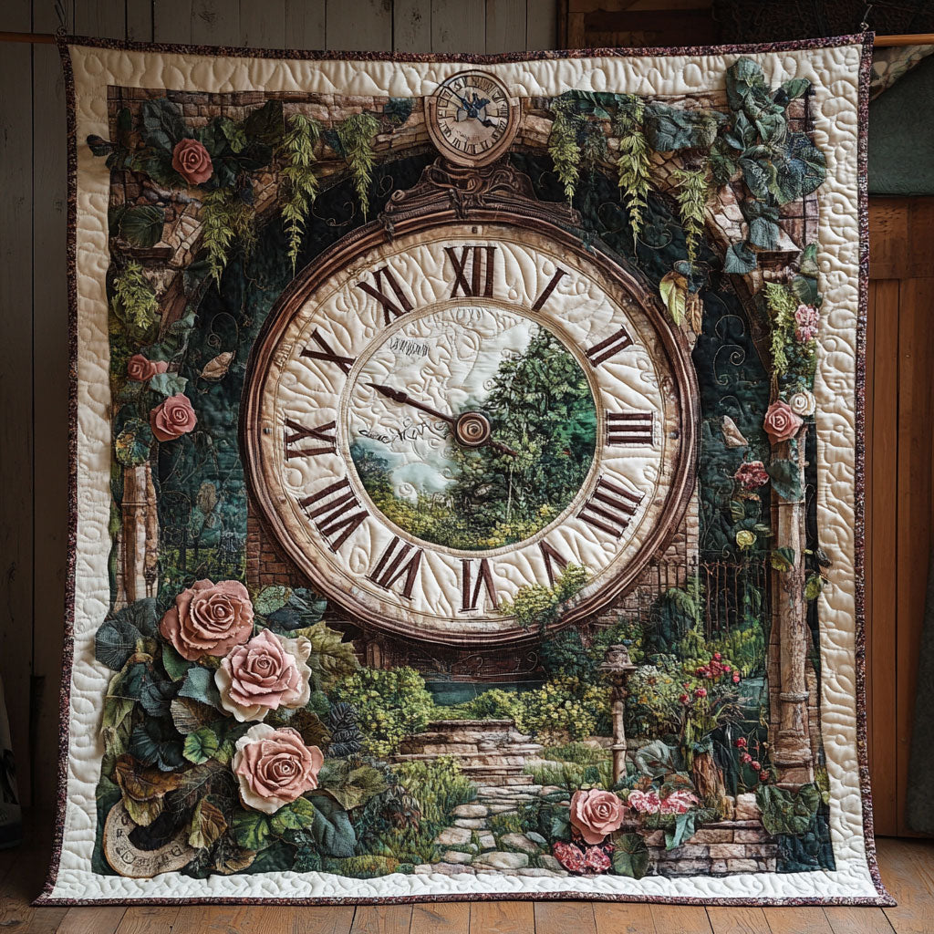Timeless Clock CP0306037CL Quilt