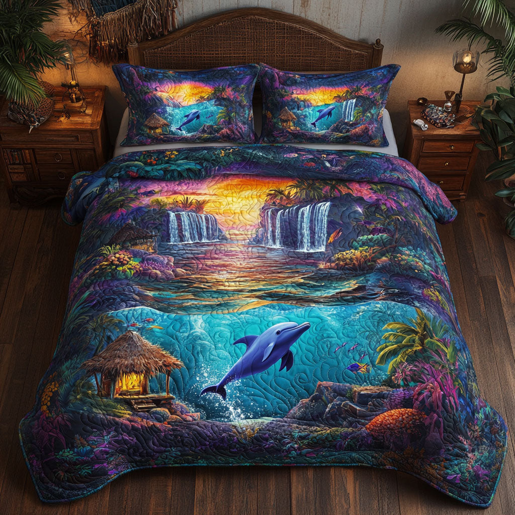 Dolphin Sea WT1501005CL Duvet Cover Set