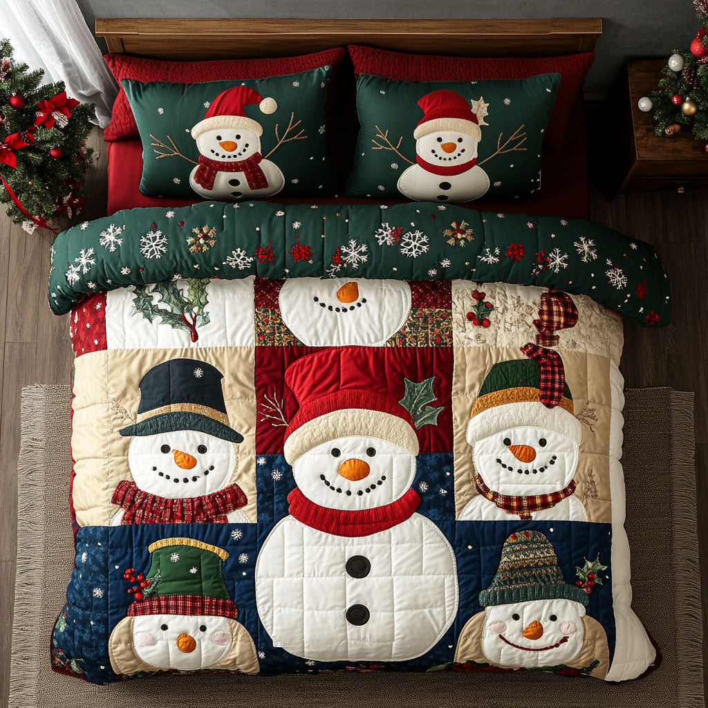 Snowman Block CP2508056CL Duvet Cover Set