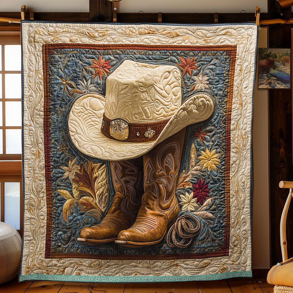 Cowboy Culture CQ0306027CL Quilt