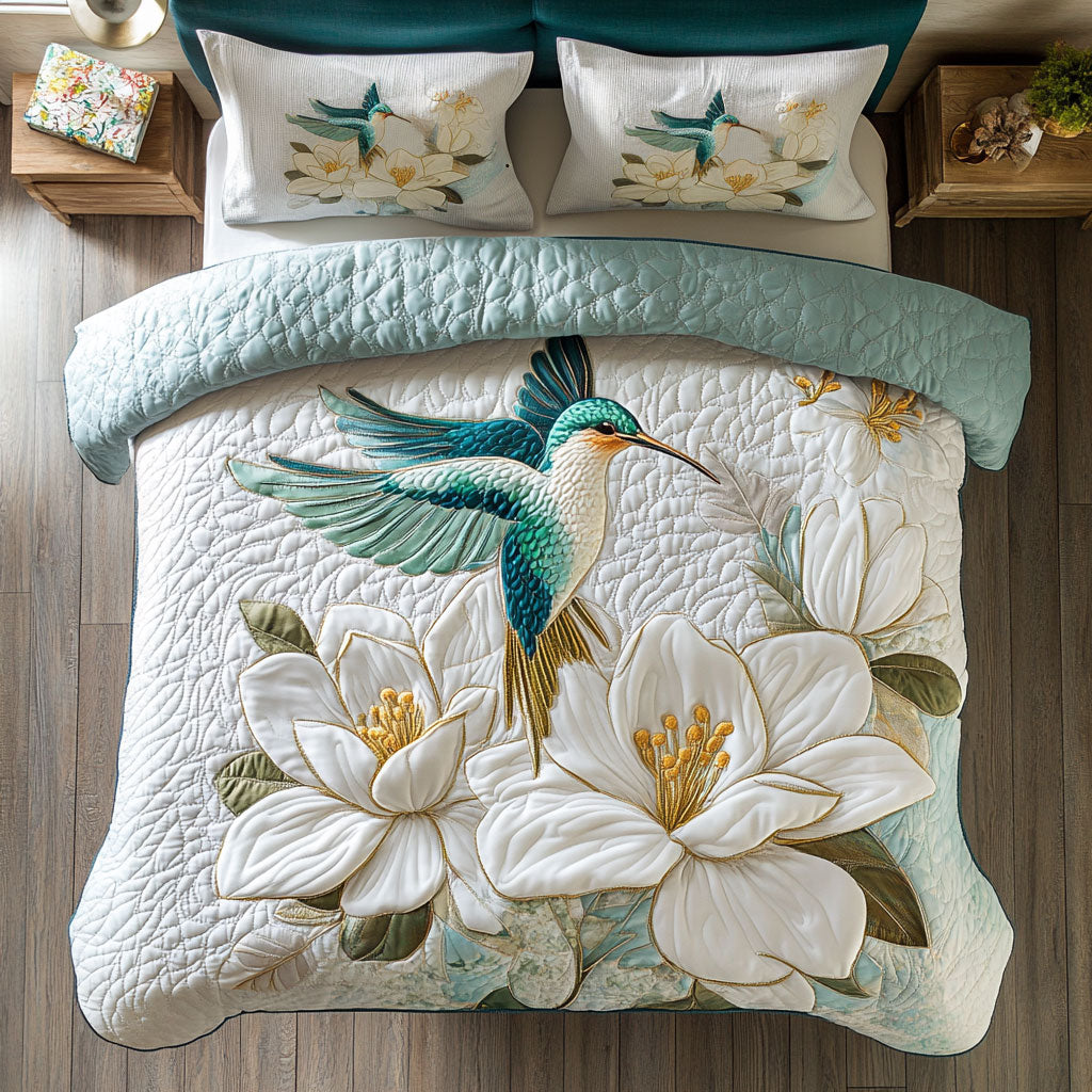 Hummingbird Magnolia CW0509025CL Duvet Cover Set