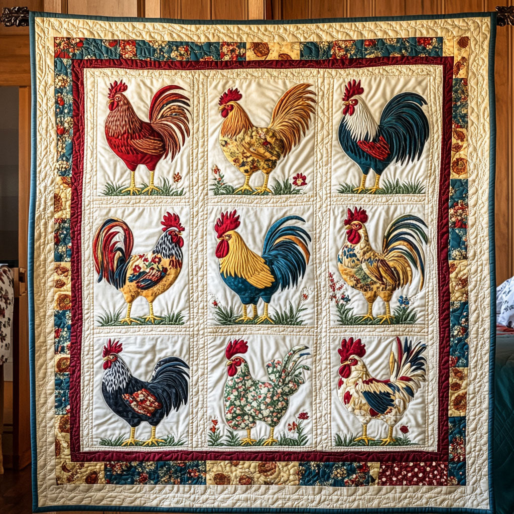 Feathered Homestead WY2708027CL Quilt