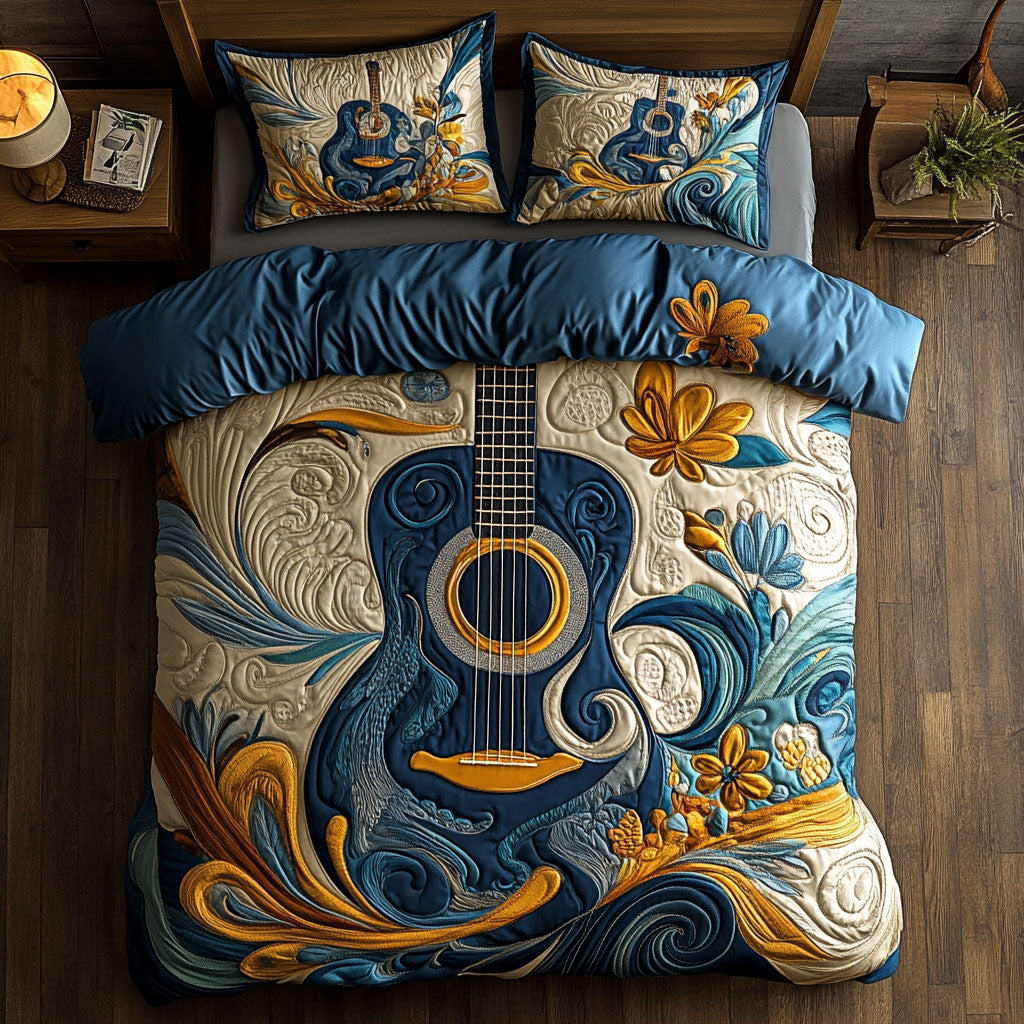 Natural Guitar Power WP2605025CL Duvet Cover Set