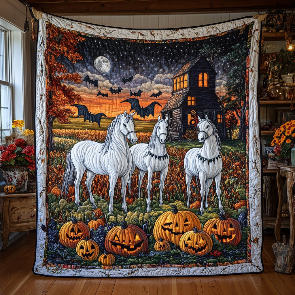 Pumpkin Patch Ride WY1208022CL Quilt