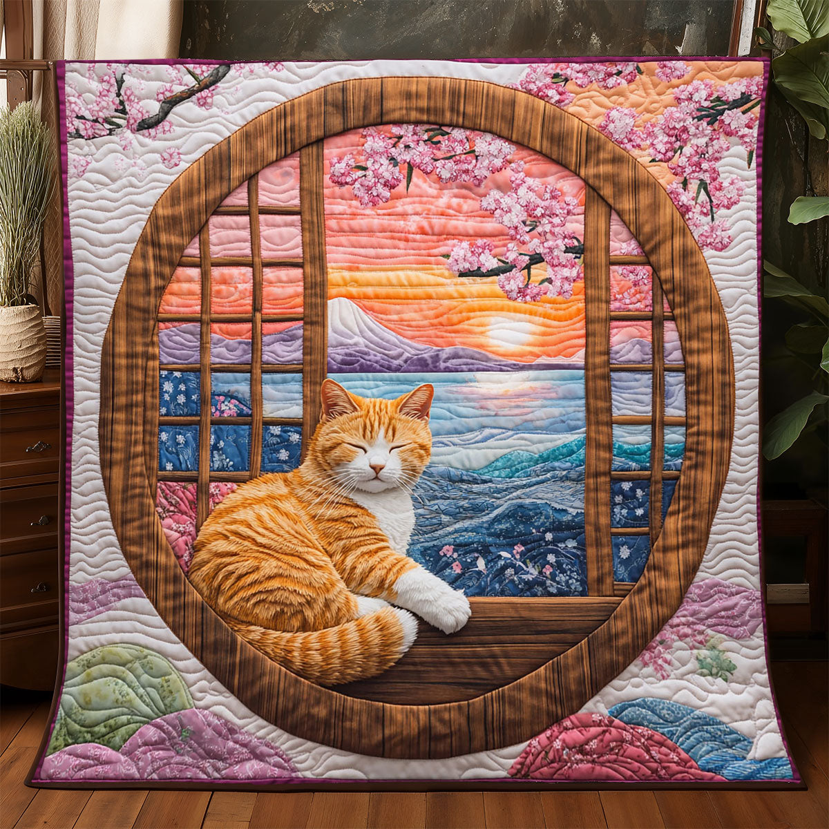 Whiskers At Dusk WJ0506011CL Quilt