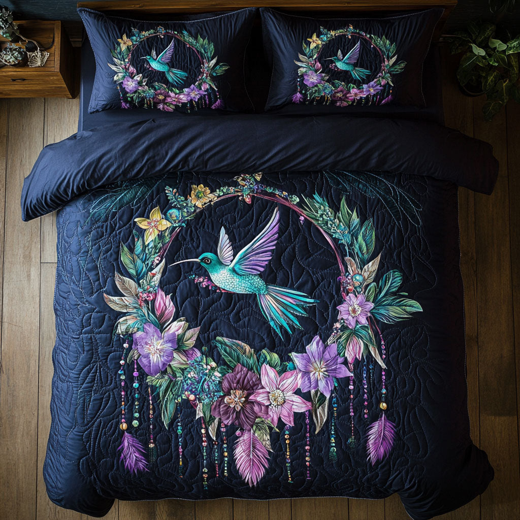 Floral Dreamcatcher Flight WY1306038CL Duvet Cover Set