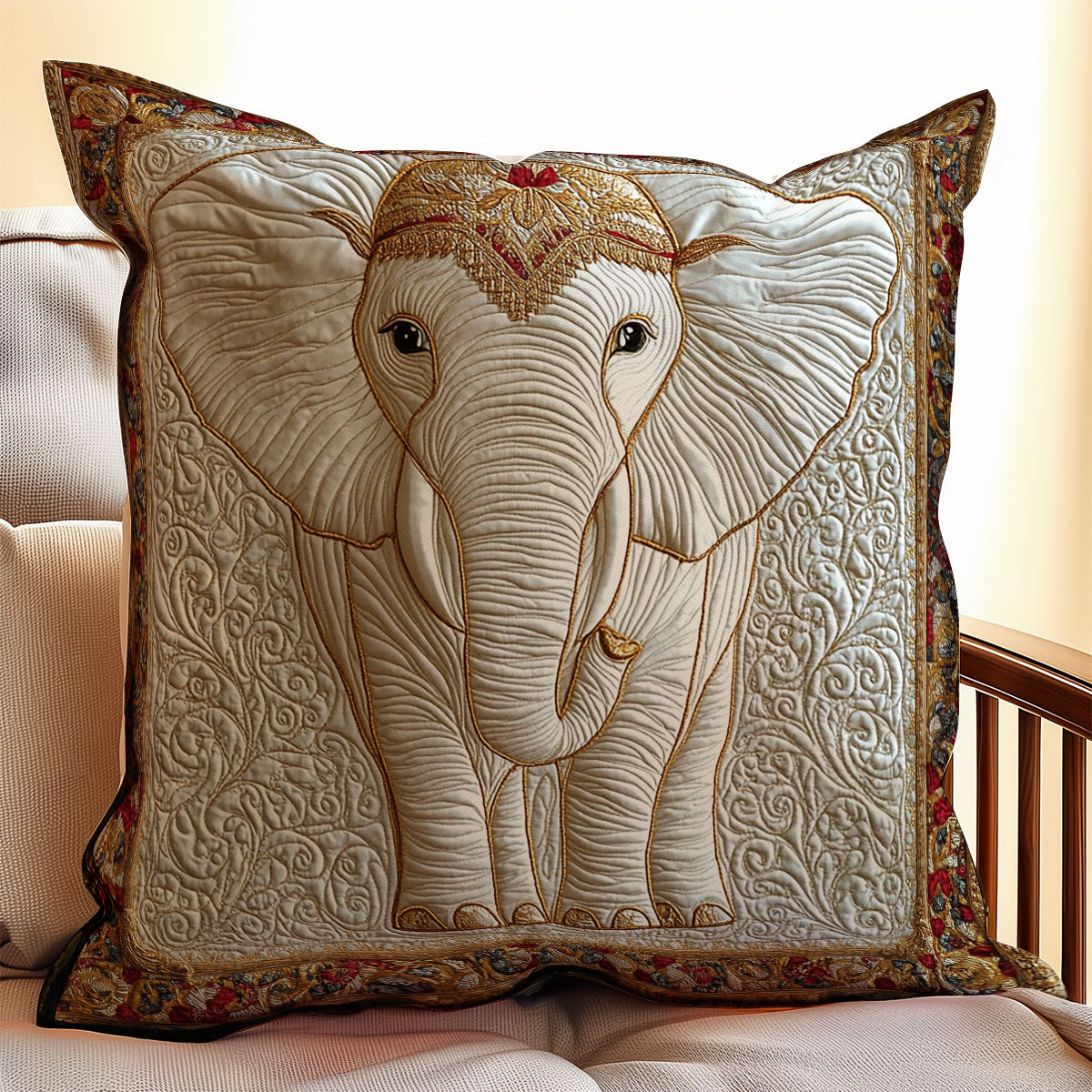 White Elephant WX2201163CL Quilt Pillow Case
