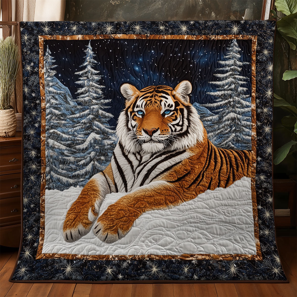 Mystic Tiger WX0406038CL Quilt