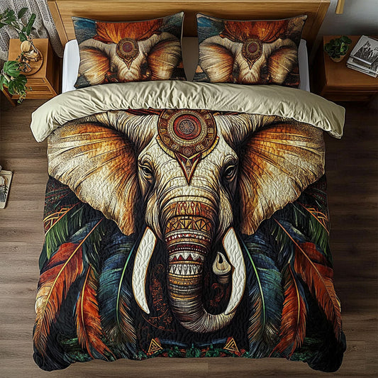 Echoes Of The Earth Herd WX1206016CL Duvet Cover Set