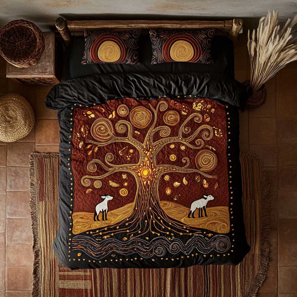 Aboriginal Baobab Skyland WN1904010CL Duvet Cover Set