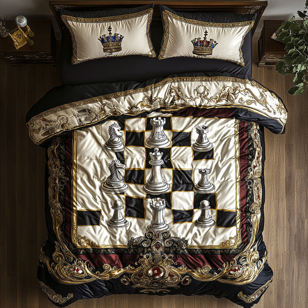 Chess Table CQ0306074CL Duvet Cover Set