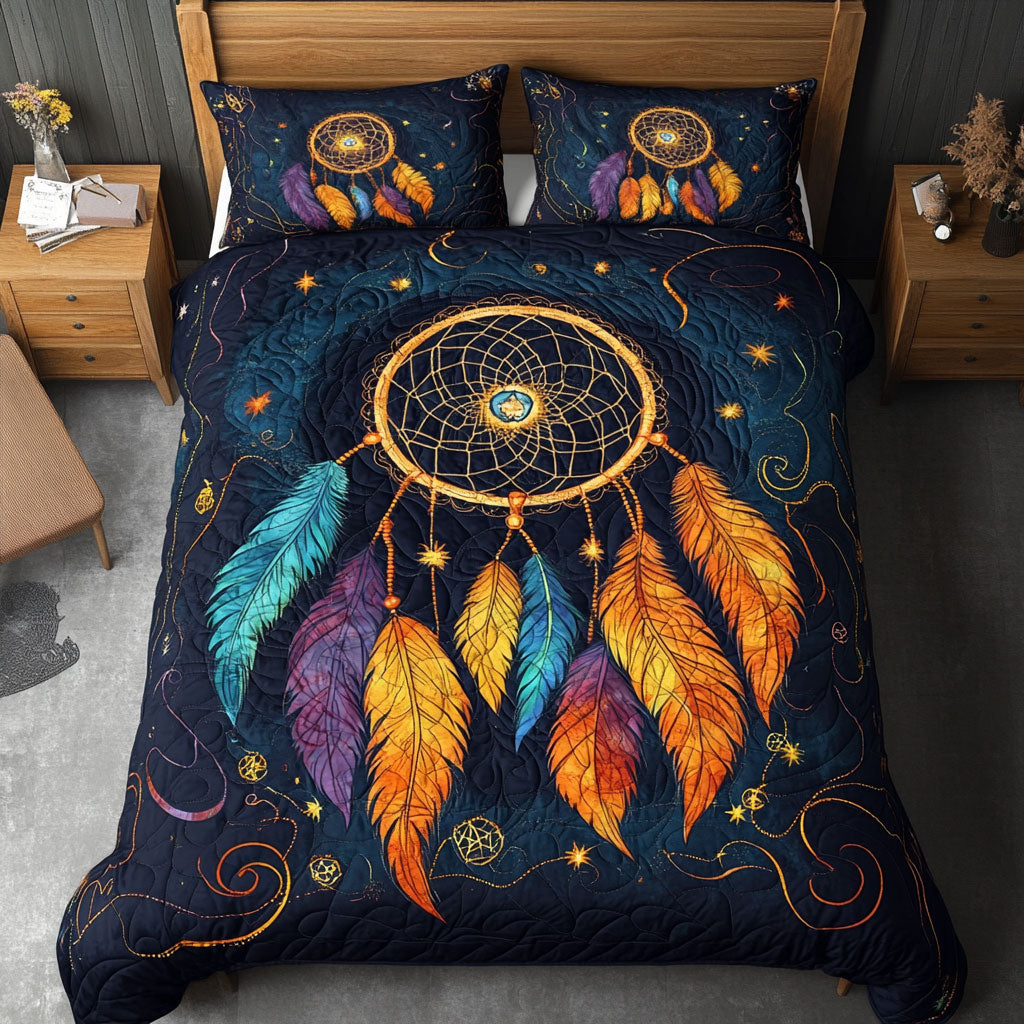 Mystic Feather Dreamcatcher WY0502051CL Duvet Cover Set