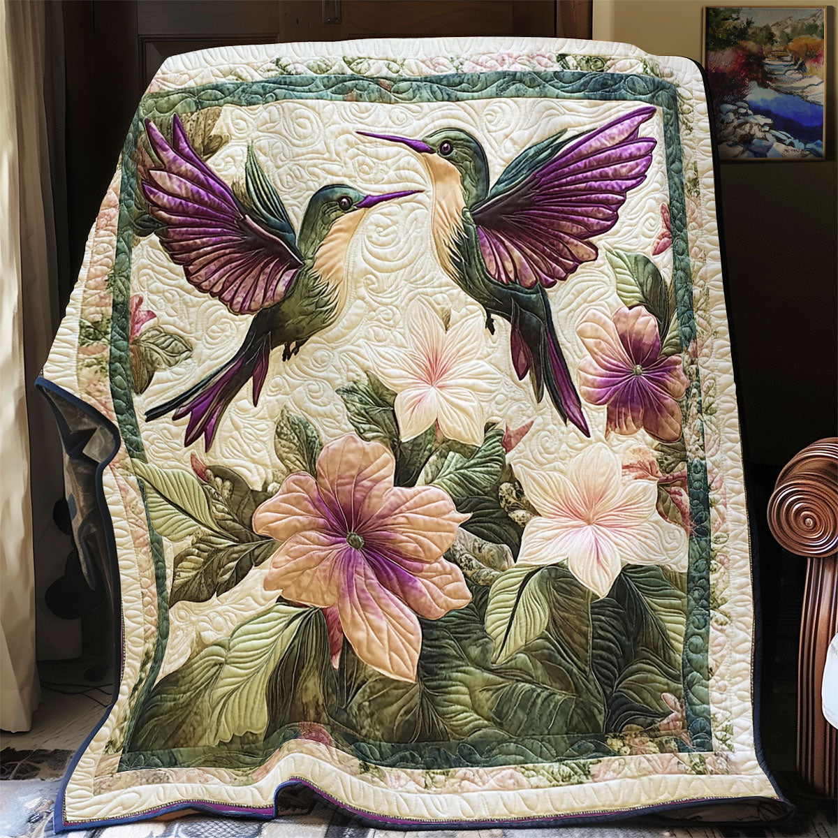 Floral Symphony YR1101020CL Quilt