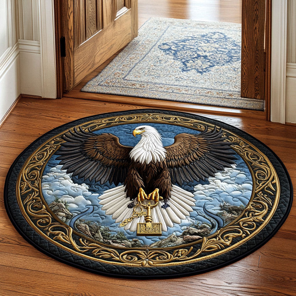 Eagle's Oath CP2107024CL Quilted Round Mat