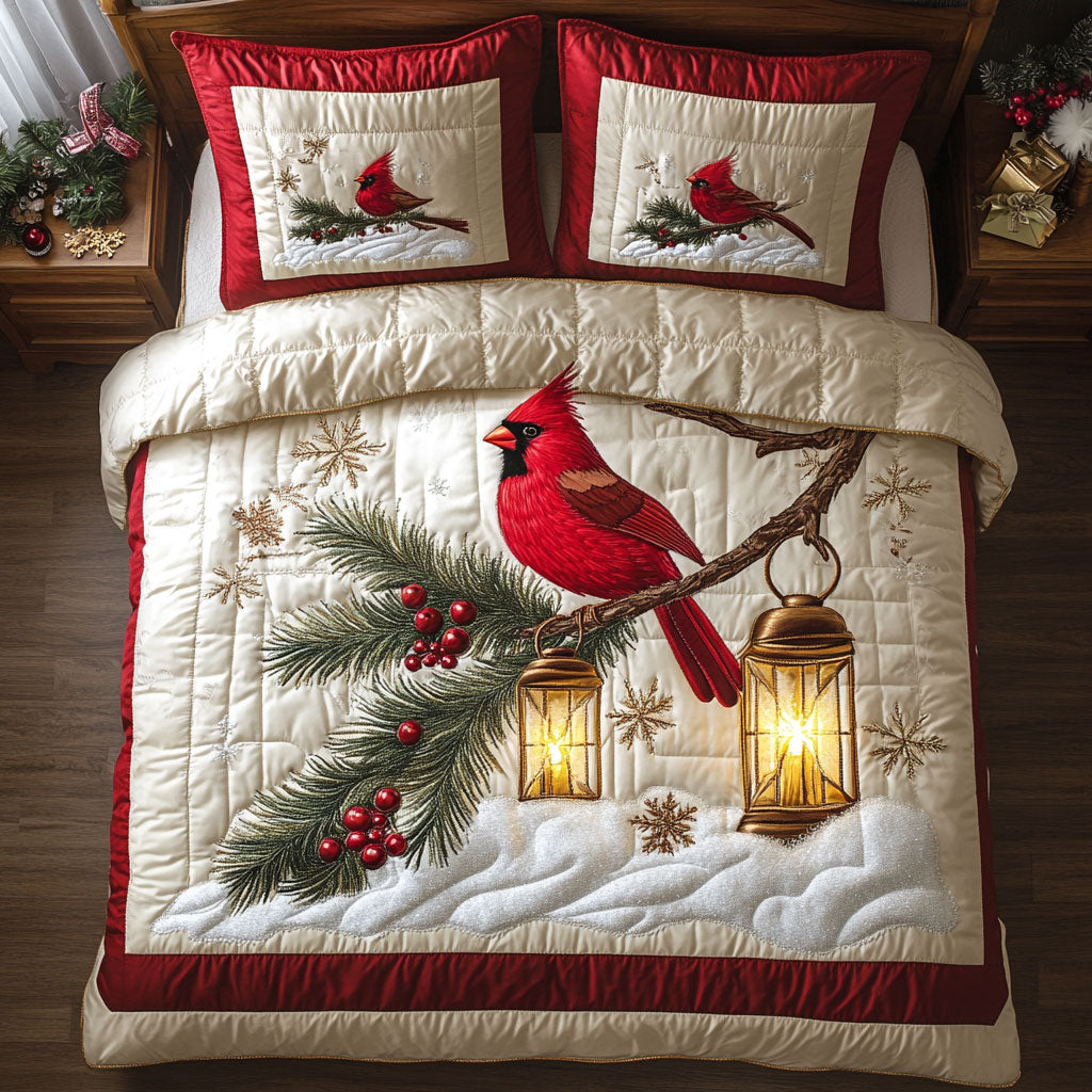 Peaceful Cardinal CW0811014CL Duvet Cover Set