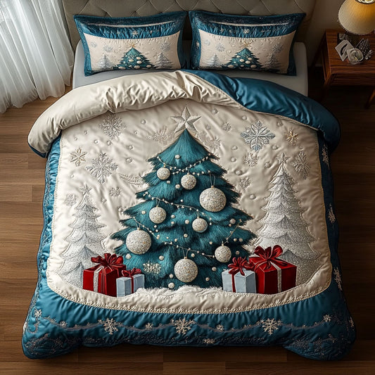 Elegant Christmas Tree DH1209011CL Duvet Cover Set