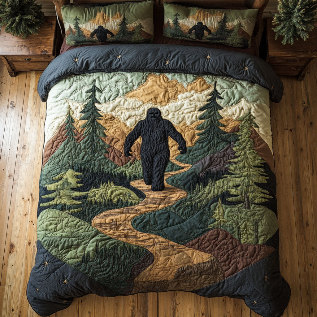 Bigfoot In Oregon Trail CP1306012CL Duvet Cover Set