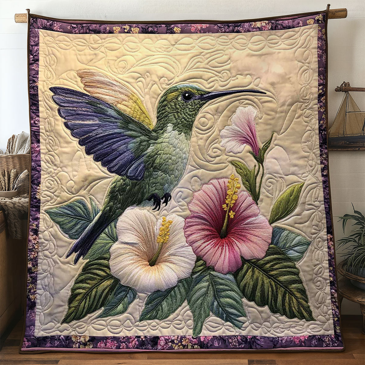 Hummingbird Magic WN1104022CL Quilt