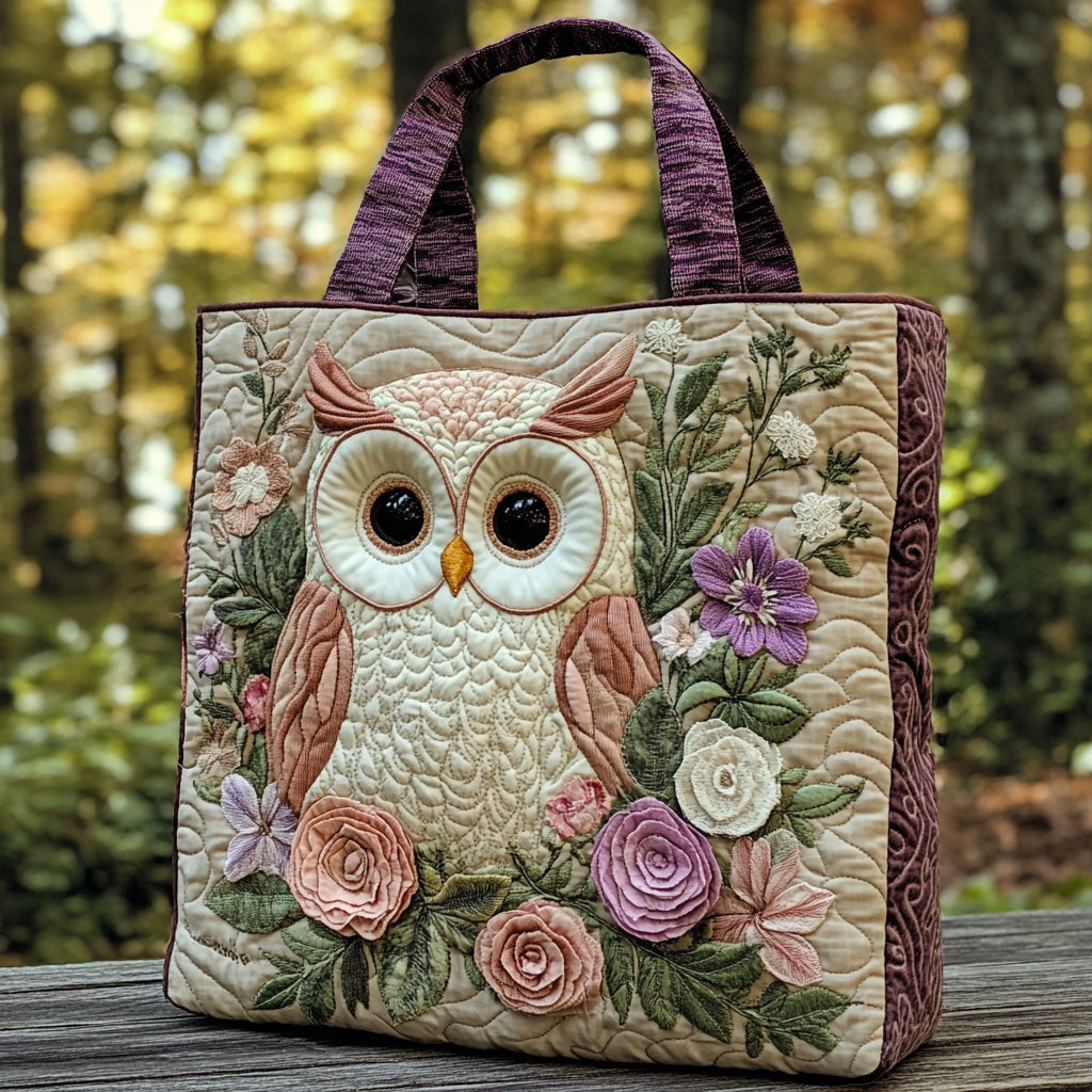 Petal Wisdom CP0110092CL Quilted Tote Bag