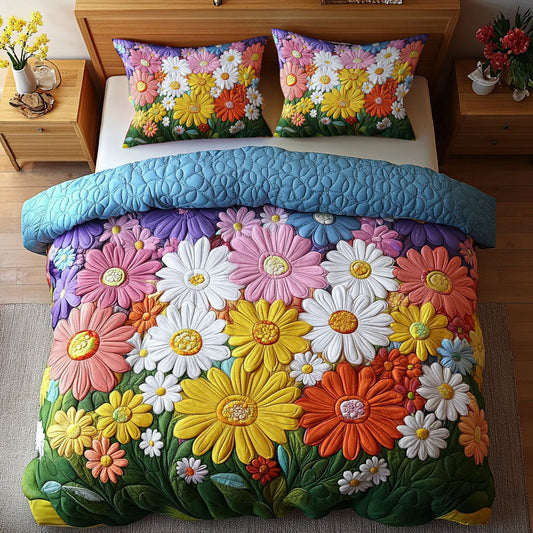 Daisy Flower WX0506005CL Duvet Cover Set