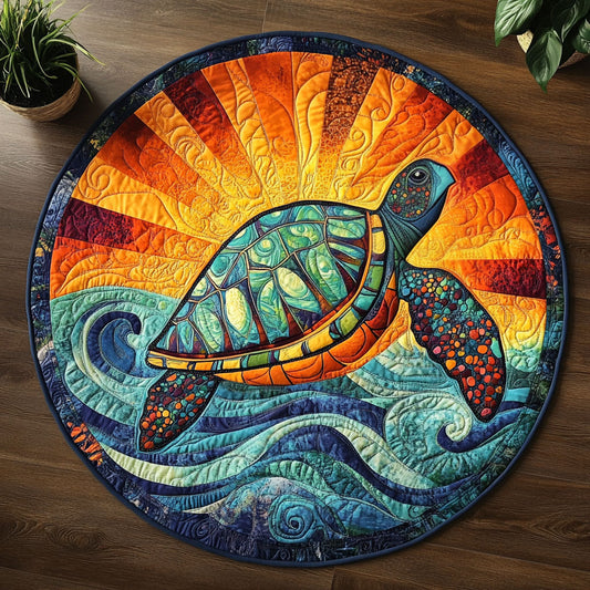 Ocean Wanderer CM2105003CL Quilted Round Mat
