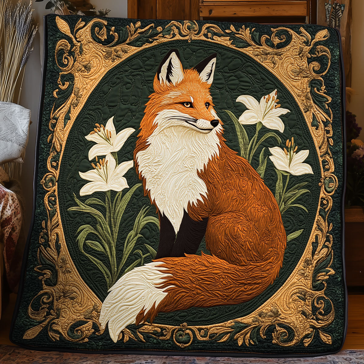 Fox Lily WX3105027CL Quilt